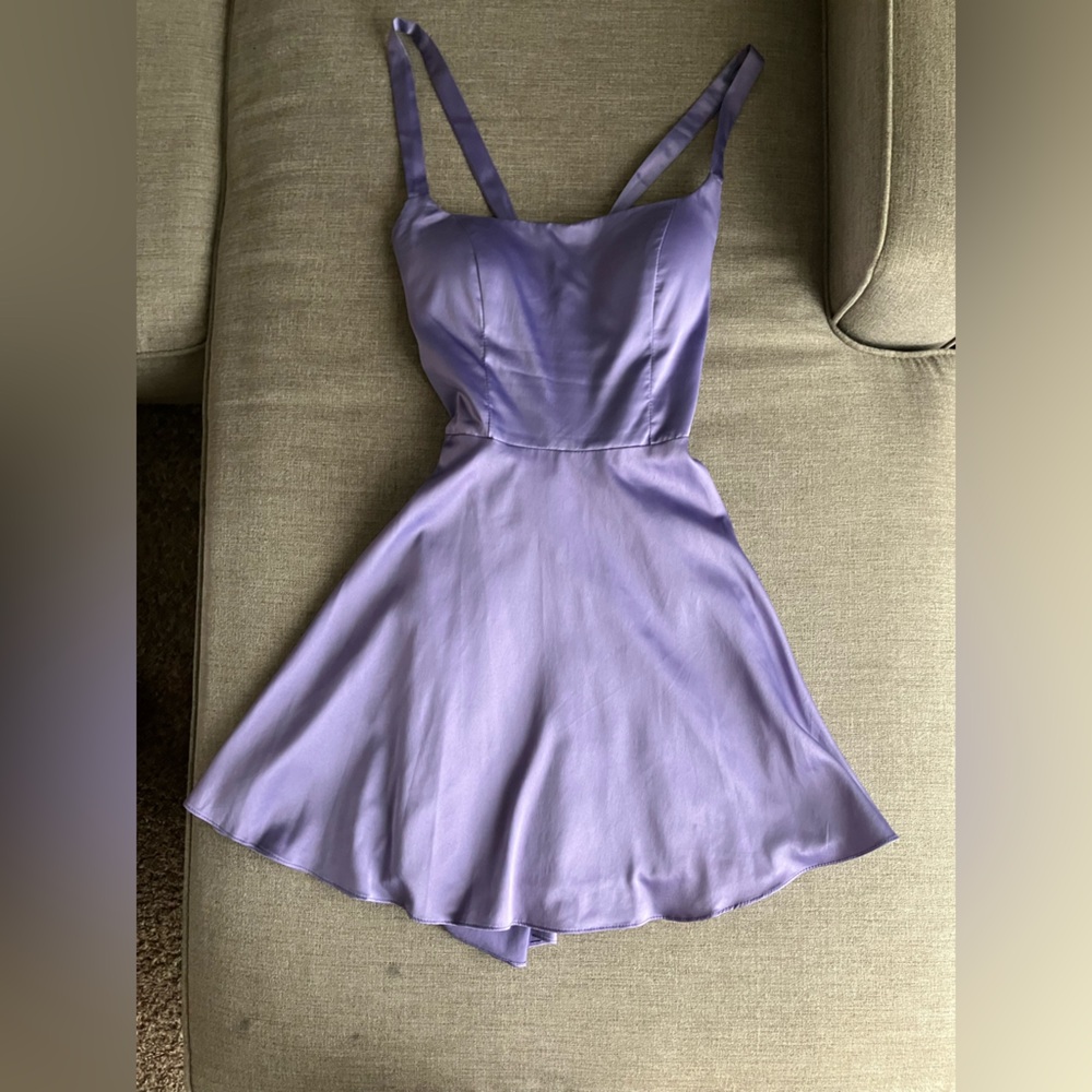 Windsor Lilac Satin Garment